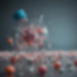Illustration of antihistamine action at cellular level