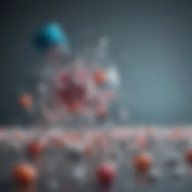 Illustration of antihistamine action at cellular level