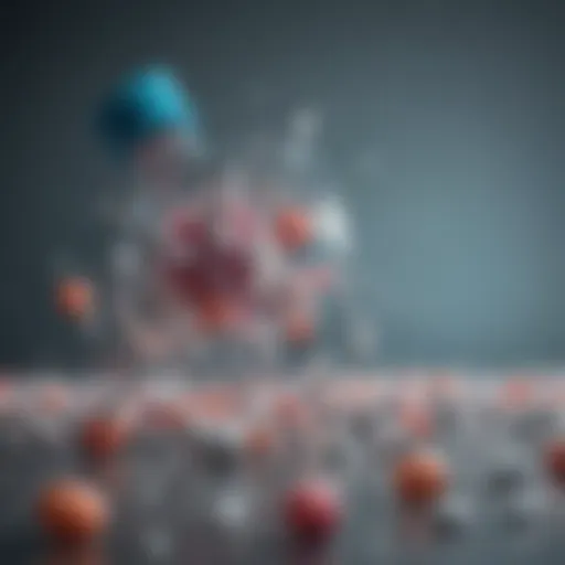 Illustration of antihistamine action at cellular level