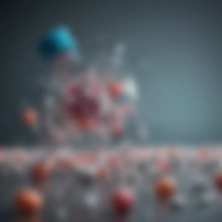 Illustration of antihistamine action at cellular level