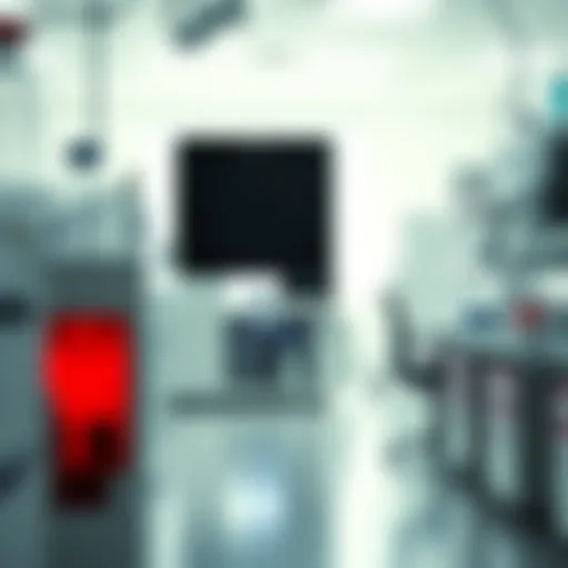 A representation of Acculab's innovative laboratory equipment