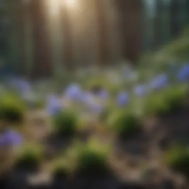The Natural Beauty of Aconite Aconite plant in its natural habitat