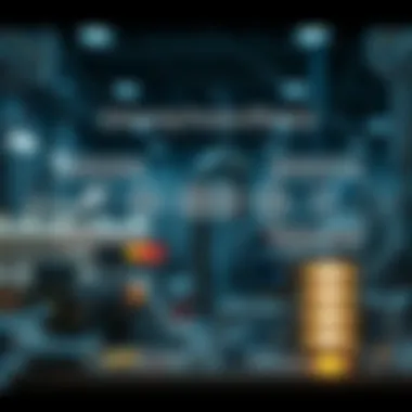 Diagram showcasing process optimization techniques