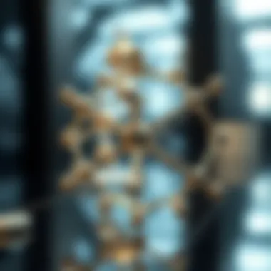Diagram representing applications of boron complexes in materials science.