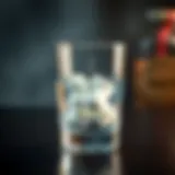 Baking soda tablets in a glass of water