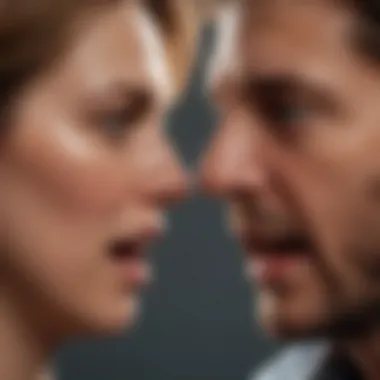 Emotional Turmoil in Codependency and Alcoholism A visual representation of the emotional turmoil caused by codependency and alcoholism.