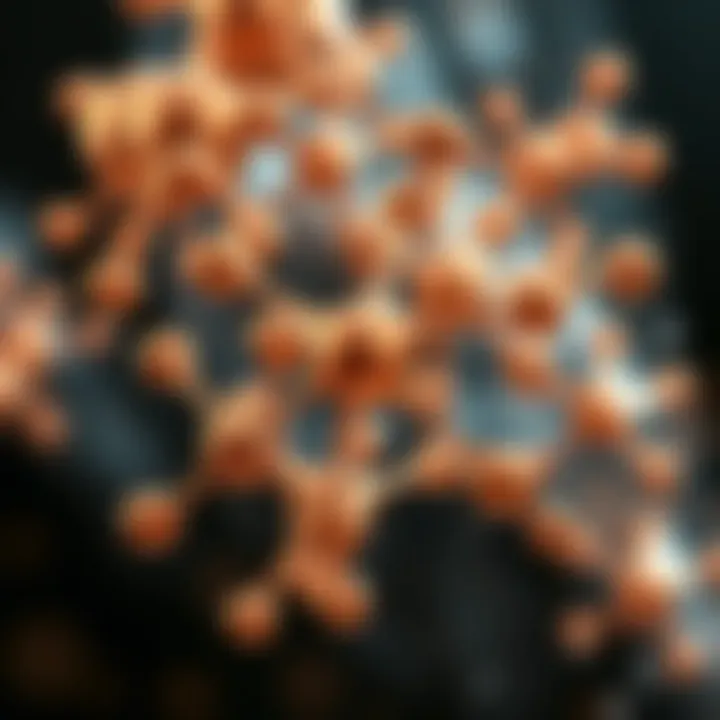 Understanding the Molecular Structure of Colloidal Copper Molecular structure of colloidal copper showcasing its unique properties