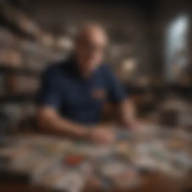A diverse community of comic book collectors discussing their collections