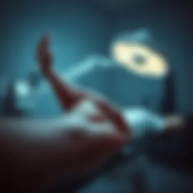 Graphic representation of treatment modalities for muscle tears