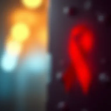 Visual representation of stigma related to HIV