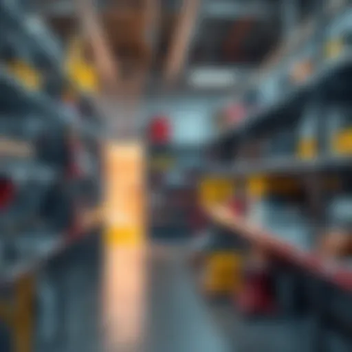 Innovative tool room inventory management interface