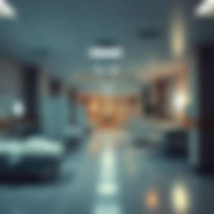 Current State of Joint Disease Hospitals Modern hospital ward for joint diseases