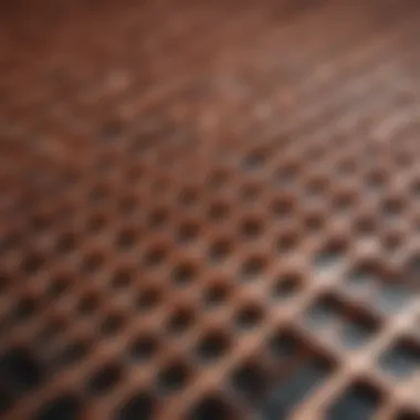 Copper Grids in Electronic Devices Illustration of copper grids integrated in electronic devices.