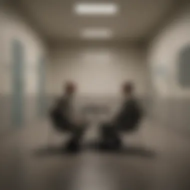 Therapeutic Interaction in Correctional Settings Counseling session in correctional facility