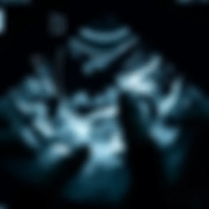 Echocardiogram of Mitral Valve Function Cardiac ultrasound showing mitral valve