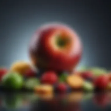 Antioxidant-Rich Foods for Stroke Prevention Colorful array of fruits and vegetables rich in antioxidants