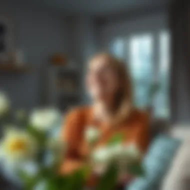 The Impact of Quality Service on Customer Happiness A satisfied client enjoying their clean home environment