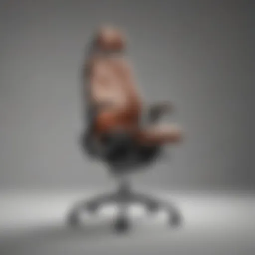 A modern assistive chair showcasing ergonomic design and technology