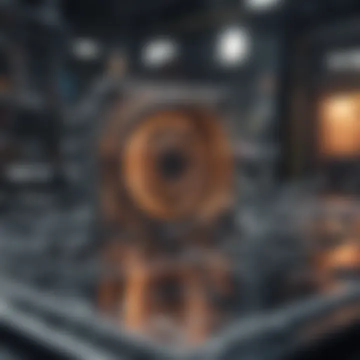 A digital interface of a complex engineering simulation game