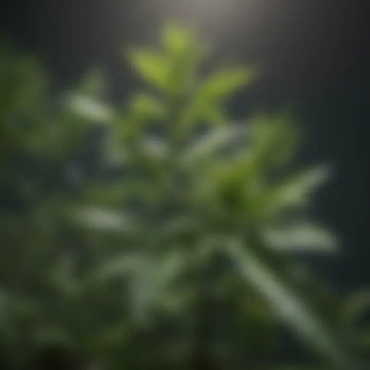 Illustration depicting the potential health benefits of Eurycoma longifolia