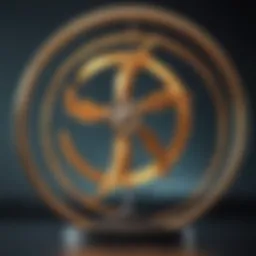 Symbol of clean energy investment