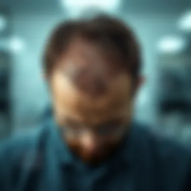 Potential Causes of Hair Loss After Minoxidil Graphic representation of potential causes of hair loss following minoxidil use