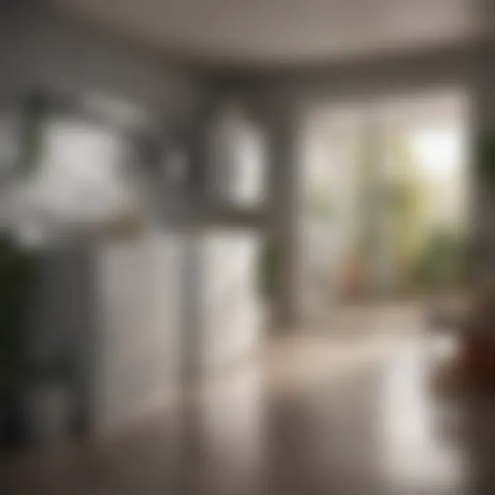 An infographic detailing the applications of home flow batteries in residential environments.