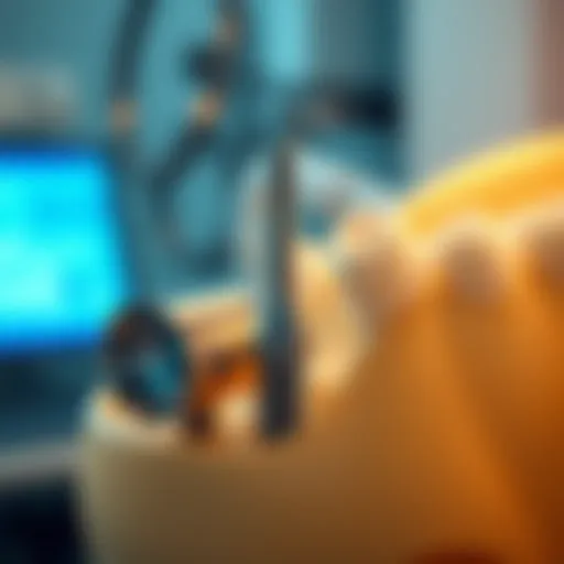 Detailed illustration of implant ball attachment components