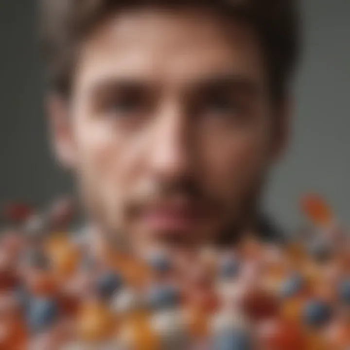 Visualization of multivitamin health impacts and safety