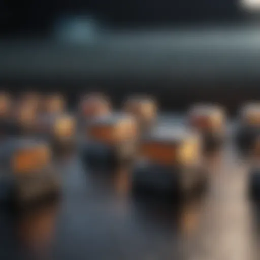 An illustration depicting various types of sound sensors used in different applications