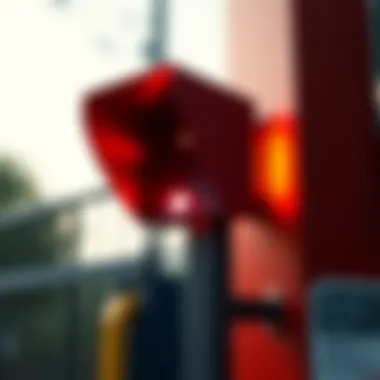 Future trends in gate alert system technology illustrated