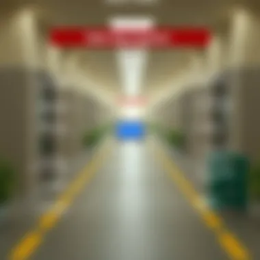 Diagram of a gate alert system showcasing key components