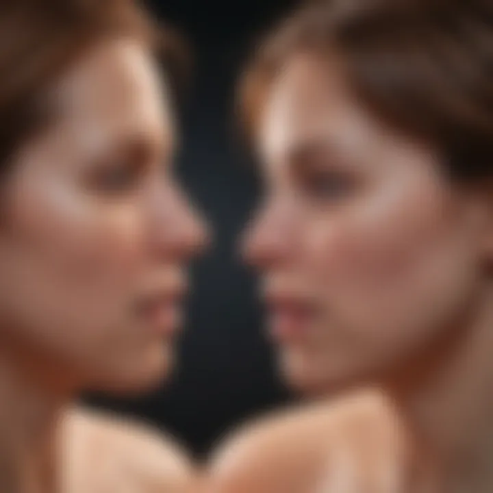 Visual representation of emotional aspects related to fertility choices