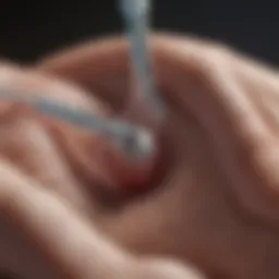 Diagram illustrating vasectomy reversal techniques