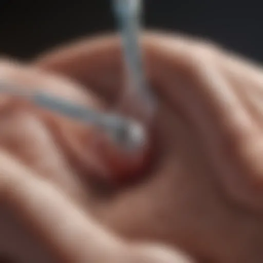 Diagram illustrating vasectomy reversal techniques
