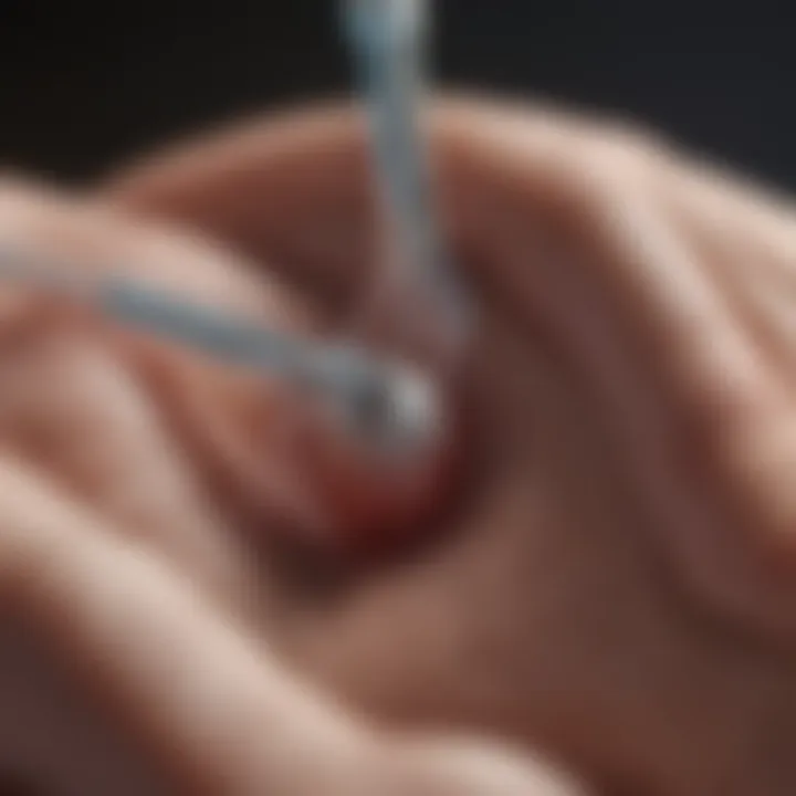Diagram illustrating vasectomy reversal techniques