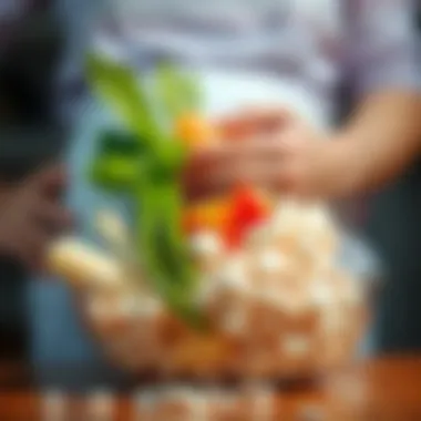 Pregnancy and nutrition concept