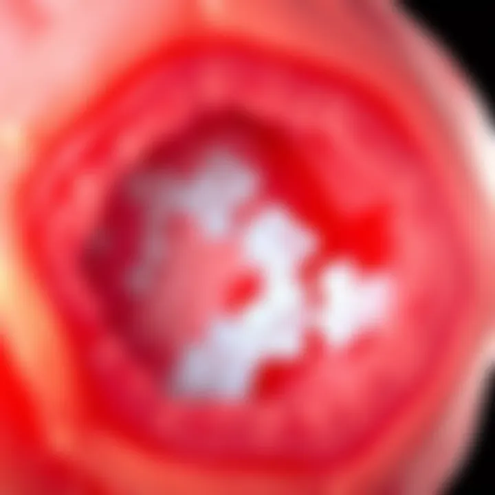 Visual representation of fatty breast tissue composition