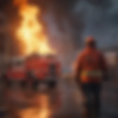 Modern Fire Suppression Techniques State-of-the-art fire suppression system deployment