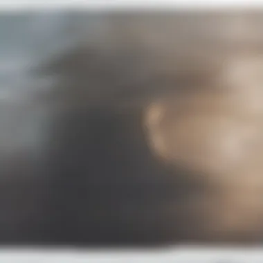 Aerial Perspective of the Great Belt Aerial view of the Great Belt strait showcasing its vast waters