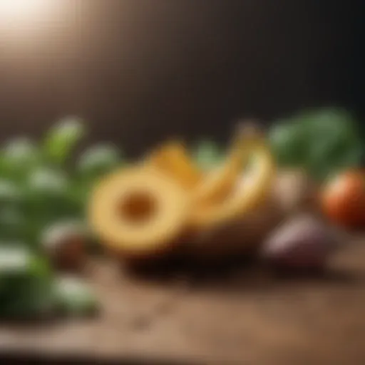 Nutrient-rich foods abundant in potassium