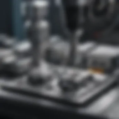 Precision Tooling Equipment at Hoffstetter A detailed view of precision tooling equipment