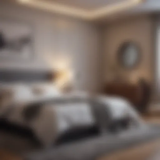 A tranquil bedroom environment for restful sleep