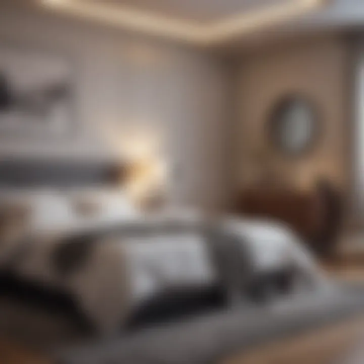 A tranquil bedroom environment for restful sleep