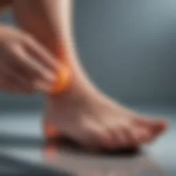 Corticosteroid injection site for plantar fasciitis treatment