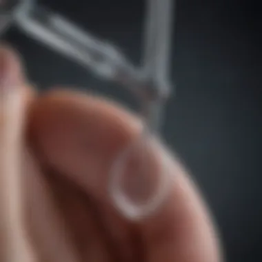 Visual representation of the IUD extraction procedure
