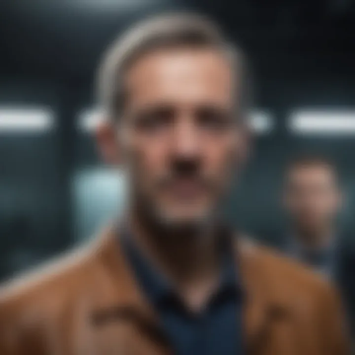 Influential Figures in Structural Grammar Visual representation of key figures in the field of structural grammar