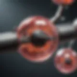Visual representation of letrozole's mechanism of action