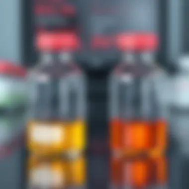 Side-by-side comparison of liquid and tablet metformin