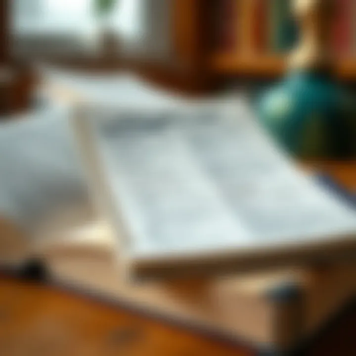 Vocabulary Development Through Note-Taking A close-up of a book and a notepad filled with vocabulary notes and definitions